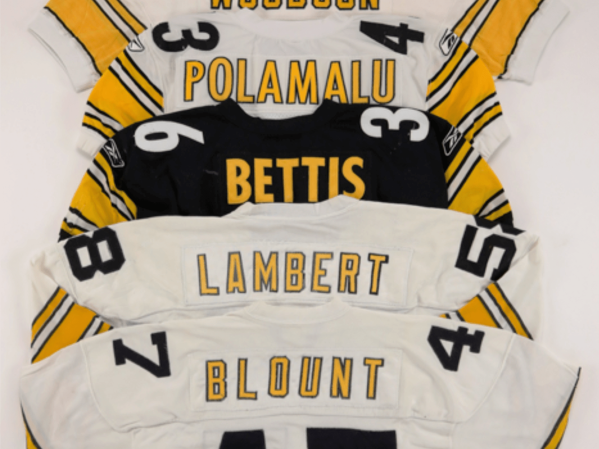 Classic Steelers Game-Worn Jersey Exhibit To Open At History