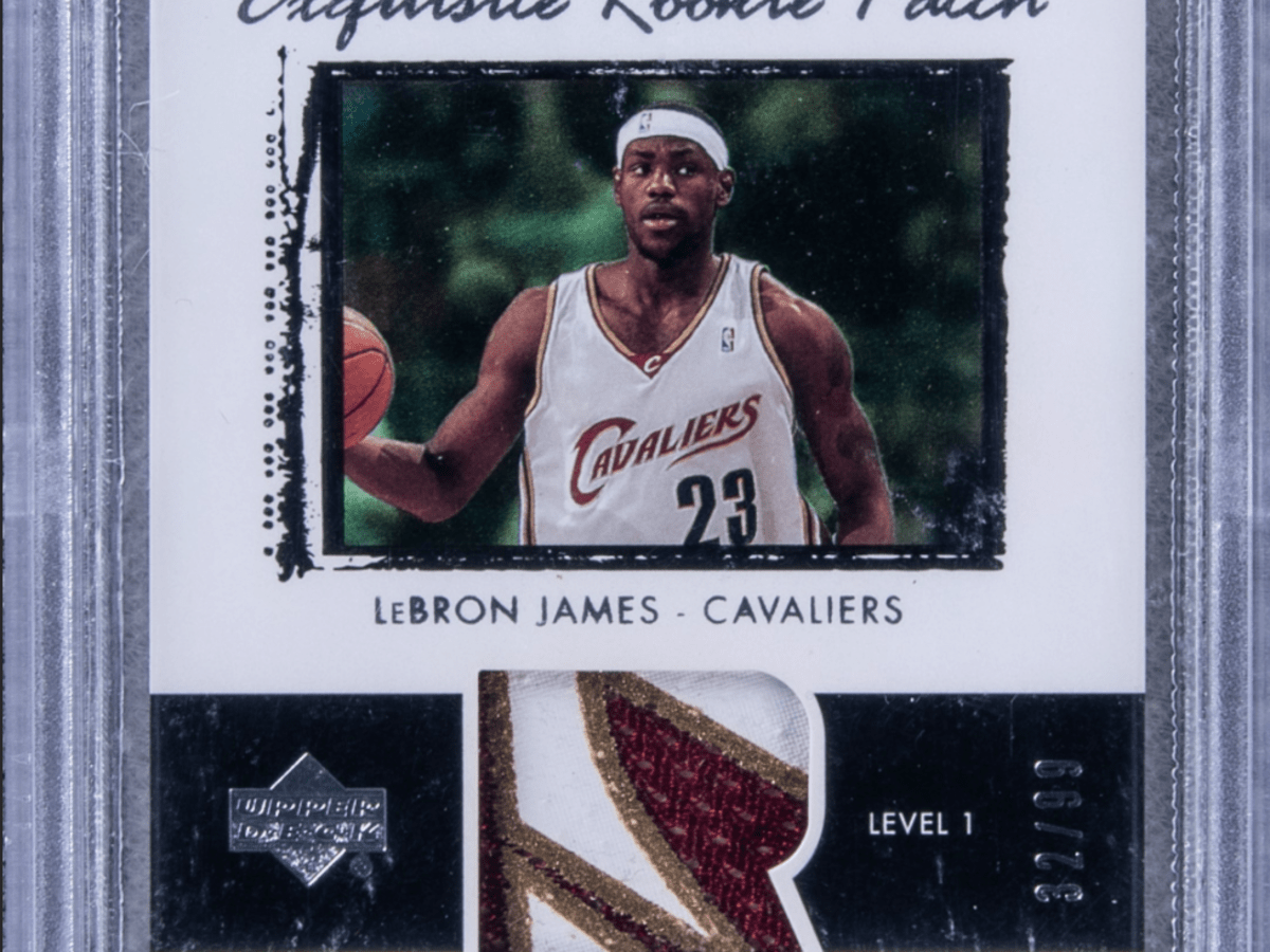 Lebron James 2003 04 Rookie Cavs Game Worn Jersey