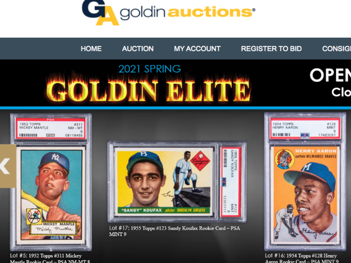 GoldinElite Auction 