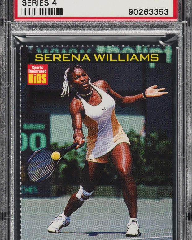 1999 SI For Kids Serena Williams rookie card.