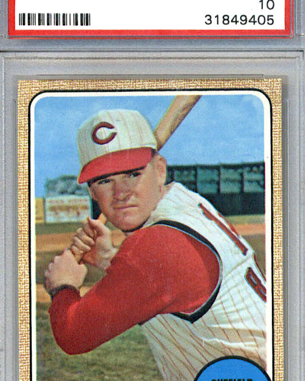 1968 Topps Pete Rose card.
