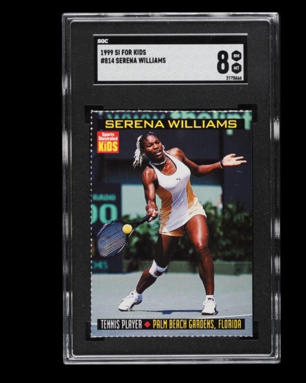 1999 SI For Kids Serena Williams card.