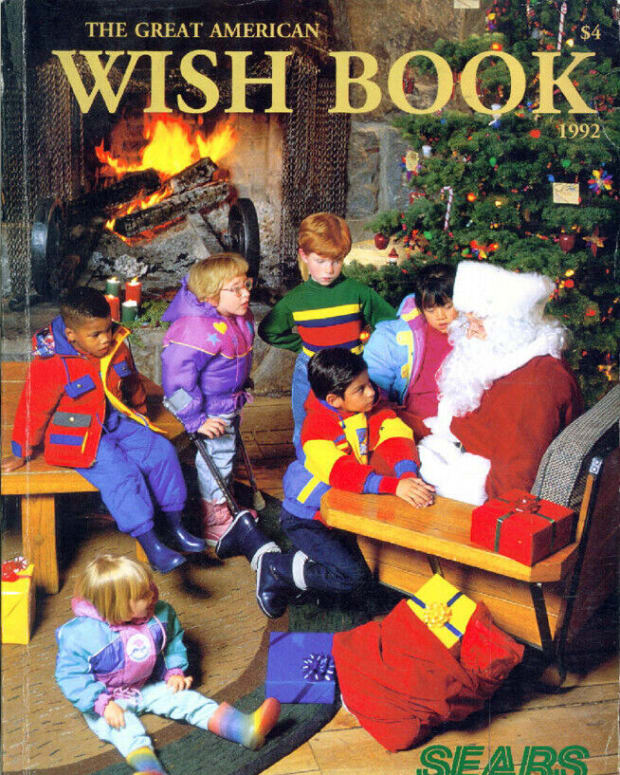 Sears Christmas Wish Book from 1992.