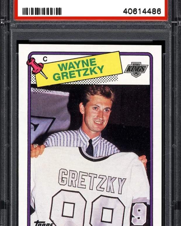 1988 Topps Wayne Gretzky card.