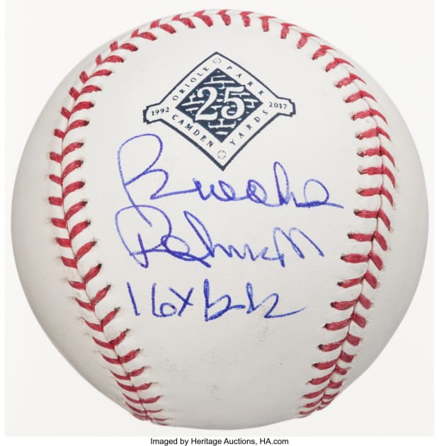 brooks robinson autograph value