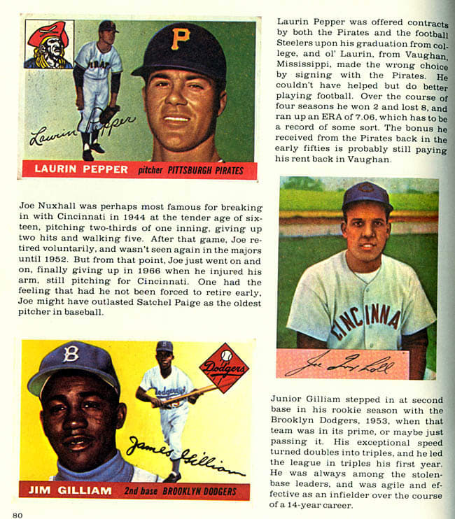 the baseball card flipping and trading book sample page
