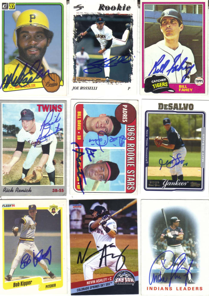 Collecting autographs through the mail - Sports Collectors Digest