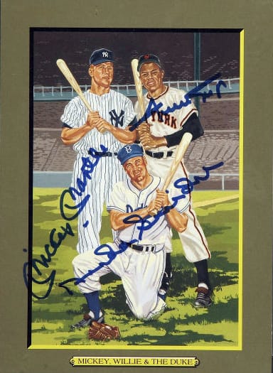 Mickey Mantle artwork by Dick Perez featured - Sports Collectors Digest