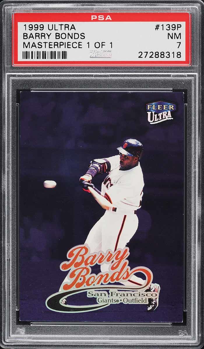 Rare Barry Bonds card sets record for controversial slugger - Sports ...