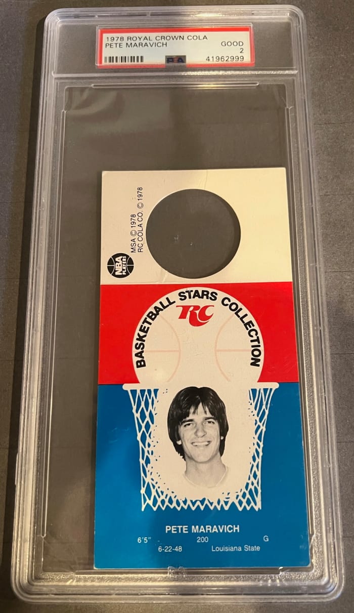 Pete Maravich trading cards keep his basketball legacy alive - Sports ...