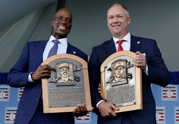 Fred McGriff, Scott Rolen finally get their due in emotional Baseball ...