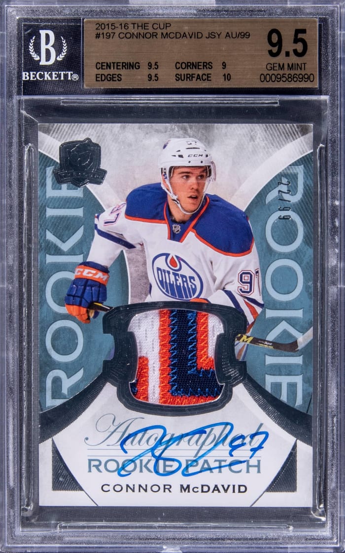 NHL season opens with valuable Wayne Gretzky, Connor McDavid rookie