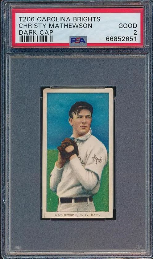 Ty Cobb, other rare T206 Carolina Brights cards up for bid at Central ...