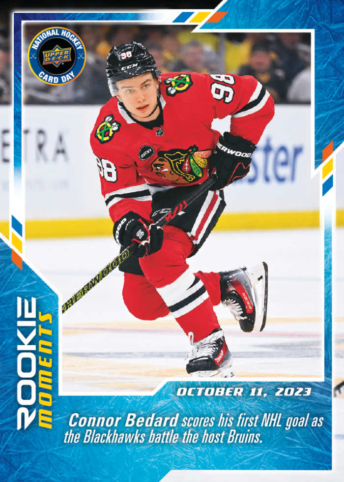 New Upper Deck Connor Bedard cards highlight National Hockey Card Day