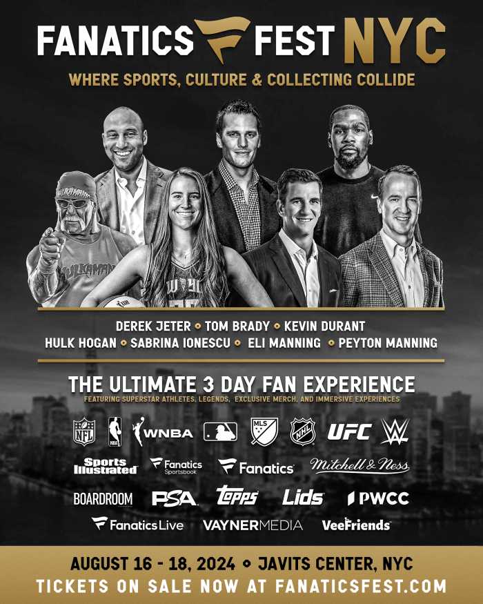 Fanatics to host first big Fanatics Fest in NYC for hobbyists, sports