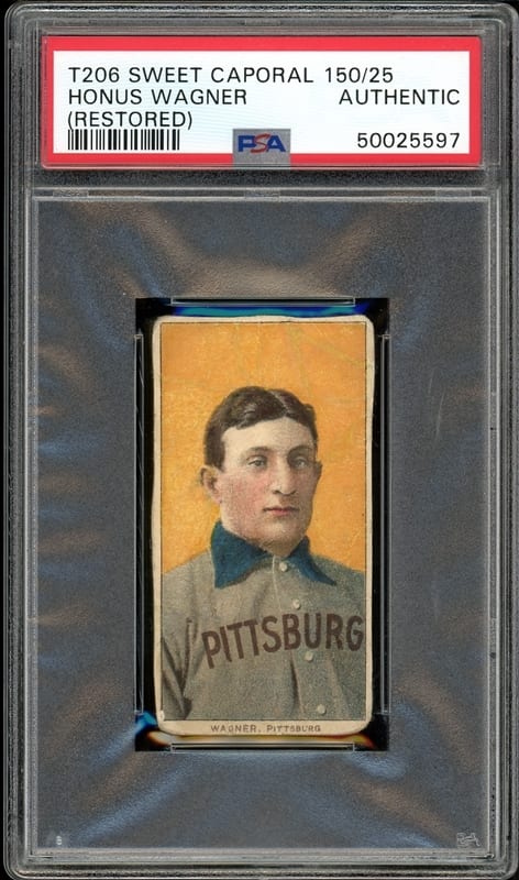 Low-grade T206 Honus Wagner Card Sells For $1.96M At Mile High Card ...