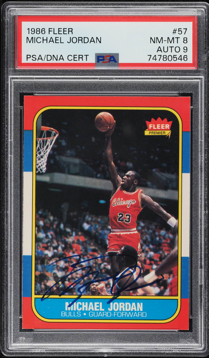 Michael Jordan cards set record in PWCC auction - Sports Collectors Digest