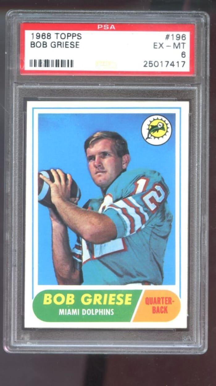 Legendary Dolphins QB Bob Griese Talks Cards, Collecting, And His Hall ...