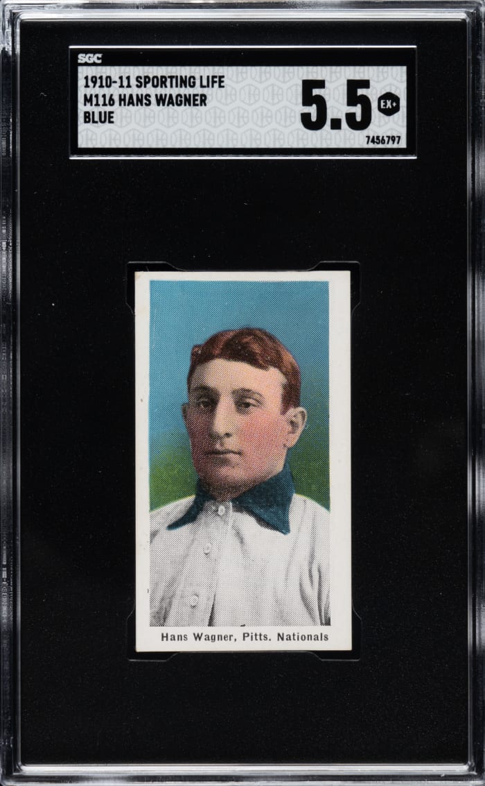 Rare Honus Wagner Card Sets Record In REA Auction - Sports Collectors ...