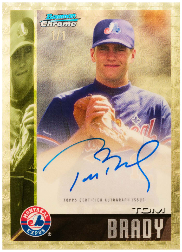 Topps releases coveted Tom Brady baseball card with launch of 2023 ...