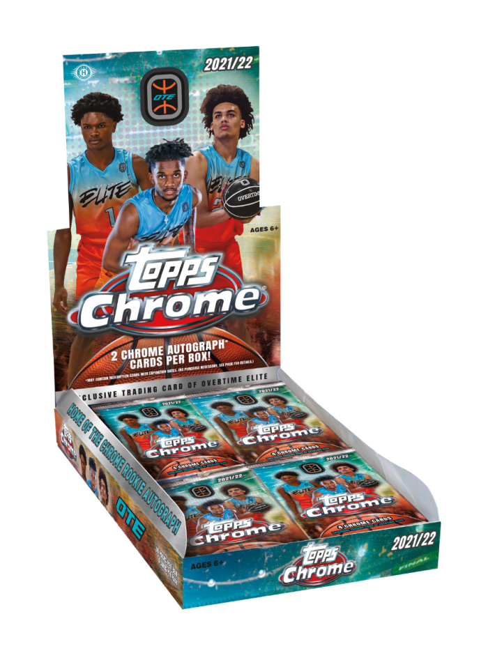Topps releases first new Topps Chrome Basketball set under Fanatics
