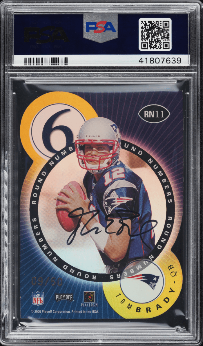 Rare, Undervalued Tom Brady Auto Rookie Card Highlights PWCC Auction ...