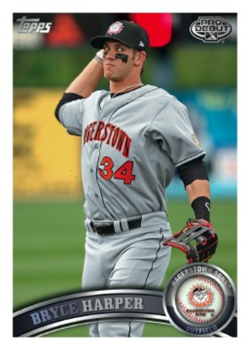 Bryce Harper Rookie Card Revealed During MLB Debut