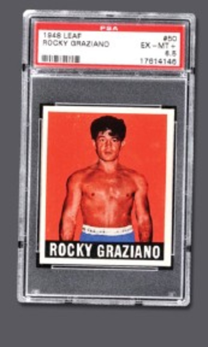 Rare Graziano Card Surfaces - Graded PSA 6.5! - Sports Collectors Digest