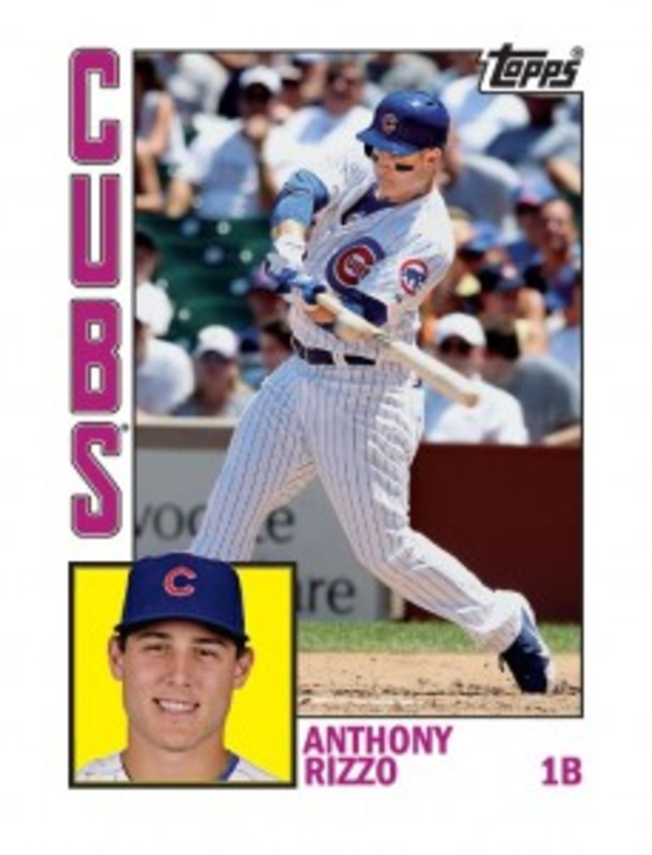  2019 Topps 1984 Relics #84R-AR Anthony Rizzo Game Worn Cubs  Jersey Baseball Card - White Jersey Swatch : Collectibles & Fine Art