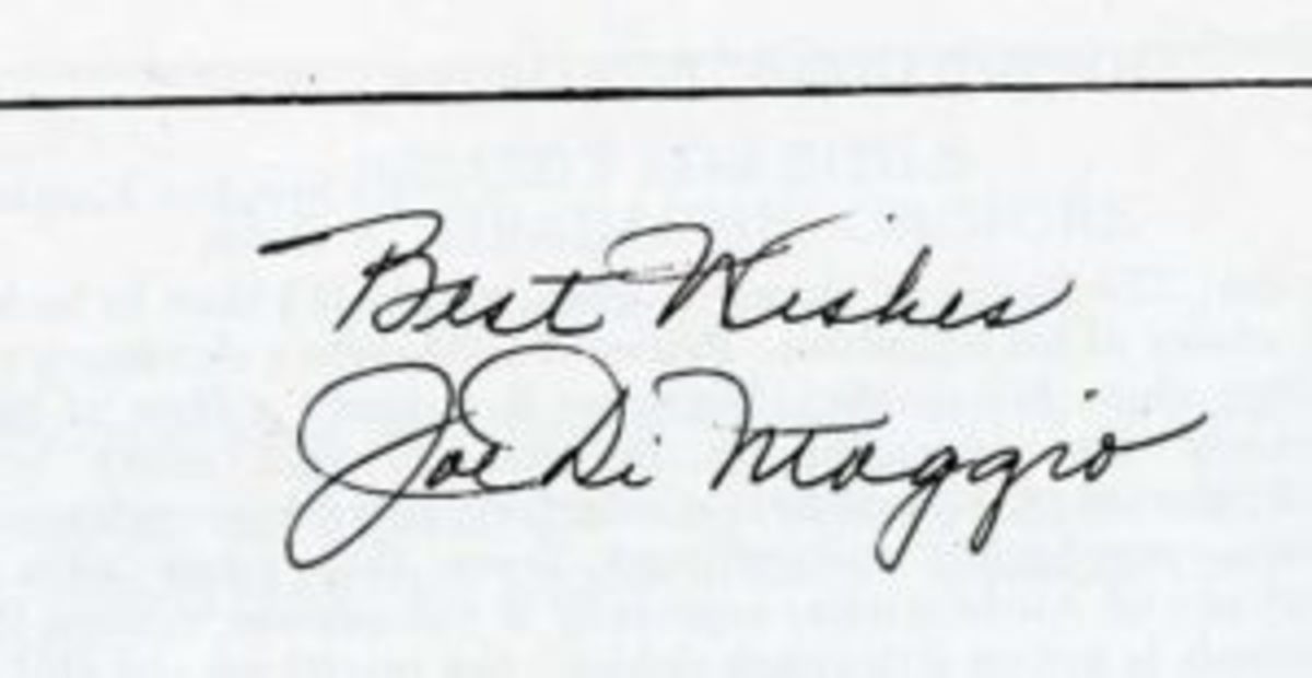  A secretarial signature sent to satisfy mail requests.