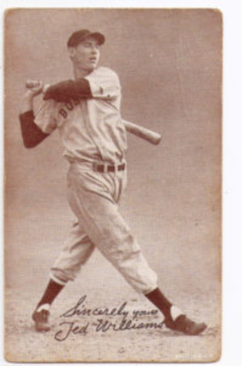  Sincerely yours, Ted Williams remained unchanged from 1946 to 1961 despite dropping the salutations for other players.
