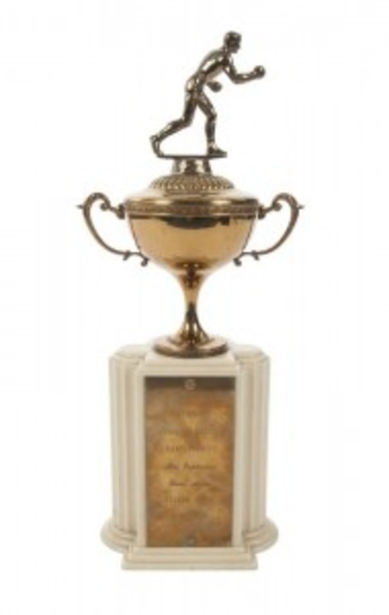 Cassius Clay AAU boxing trophy