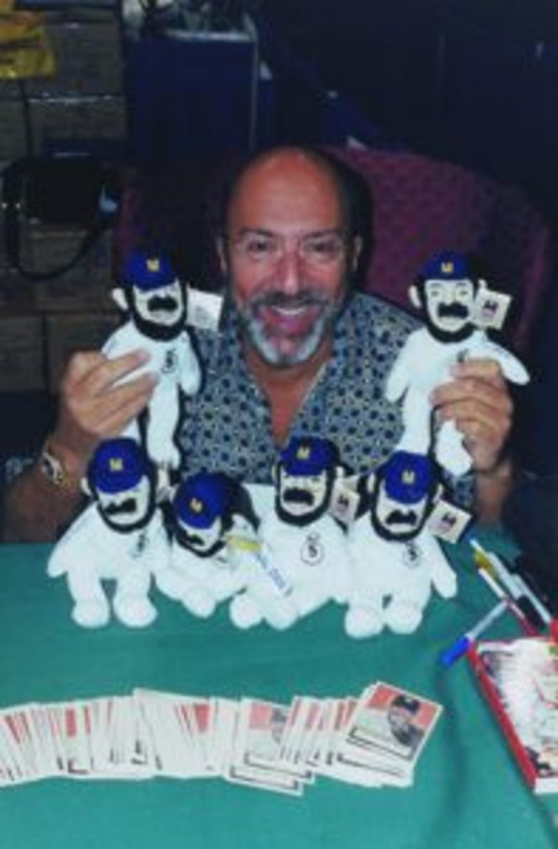 During the Beanie Baby craze, Alan “Mr. Mint” Rosen created a beanie of himself to be used as a promotional item. 