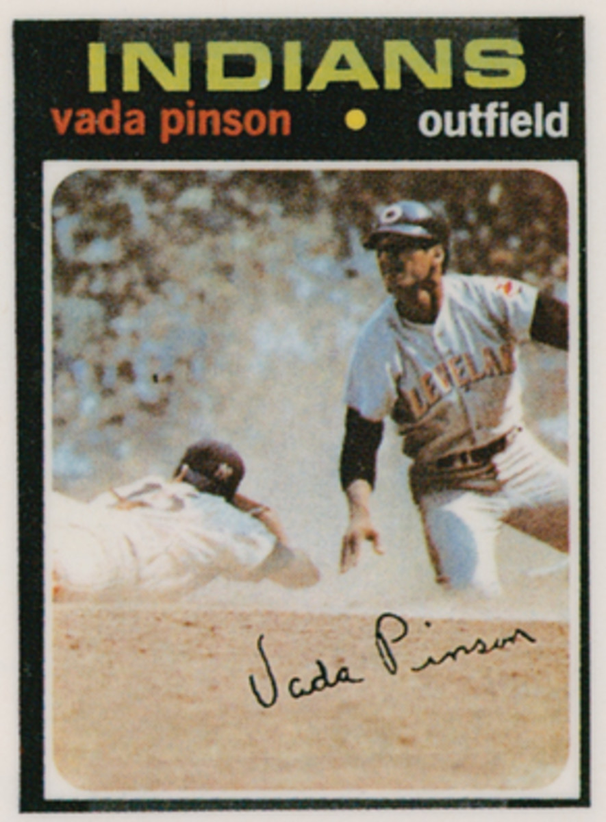 Without reading beforehand, any guesses when this play took place in 1970 between Thurman Munson and Vada Pinson?