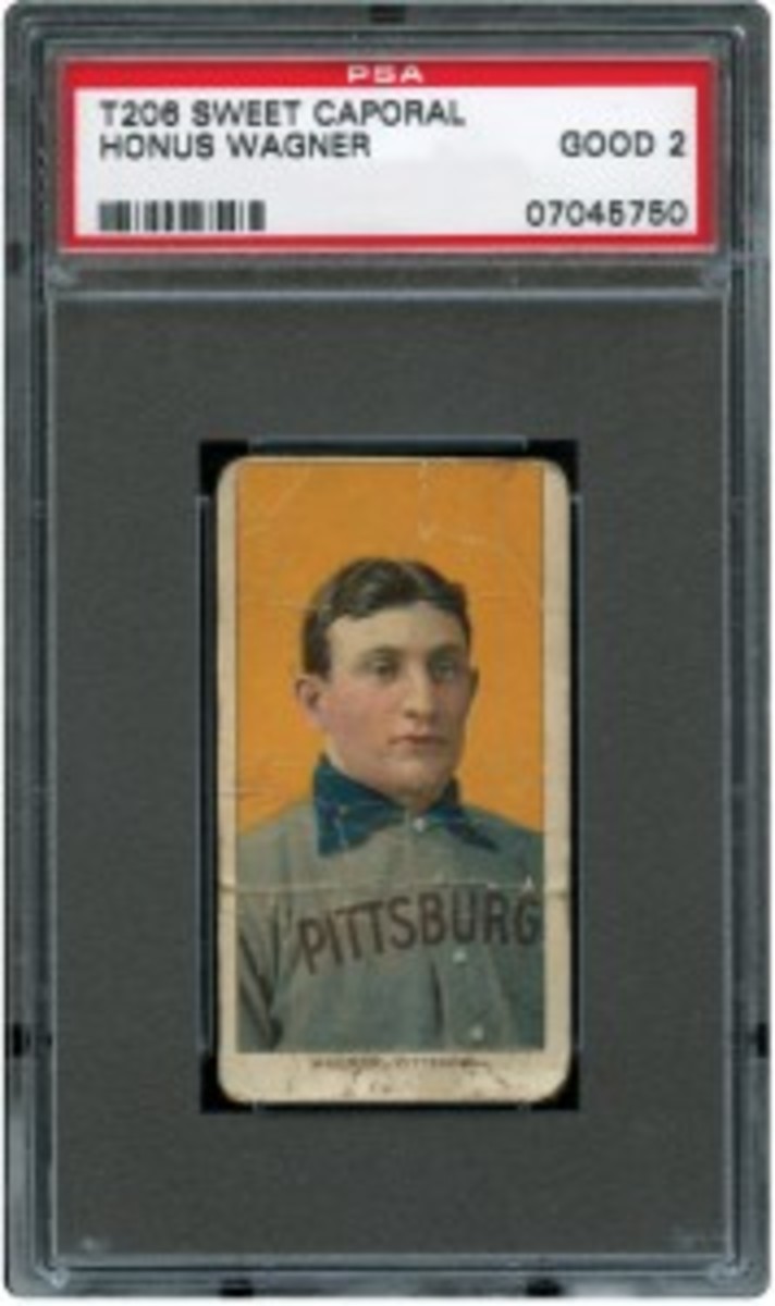 Four examples of the T206 Honus Wagner baseball trading card will have hit the auction block by the first week in May.