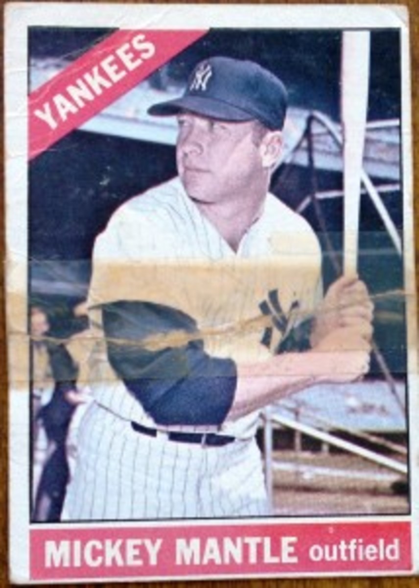 1966 Topps 50 Mickey Mantle