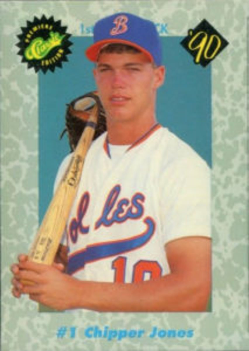  Chipper Jones played four seasons in Minor League Baseball.