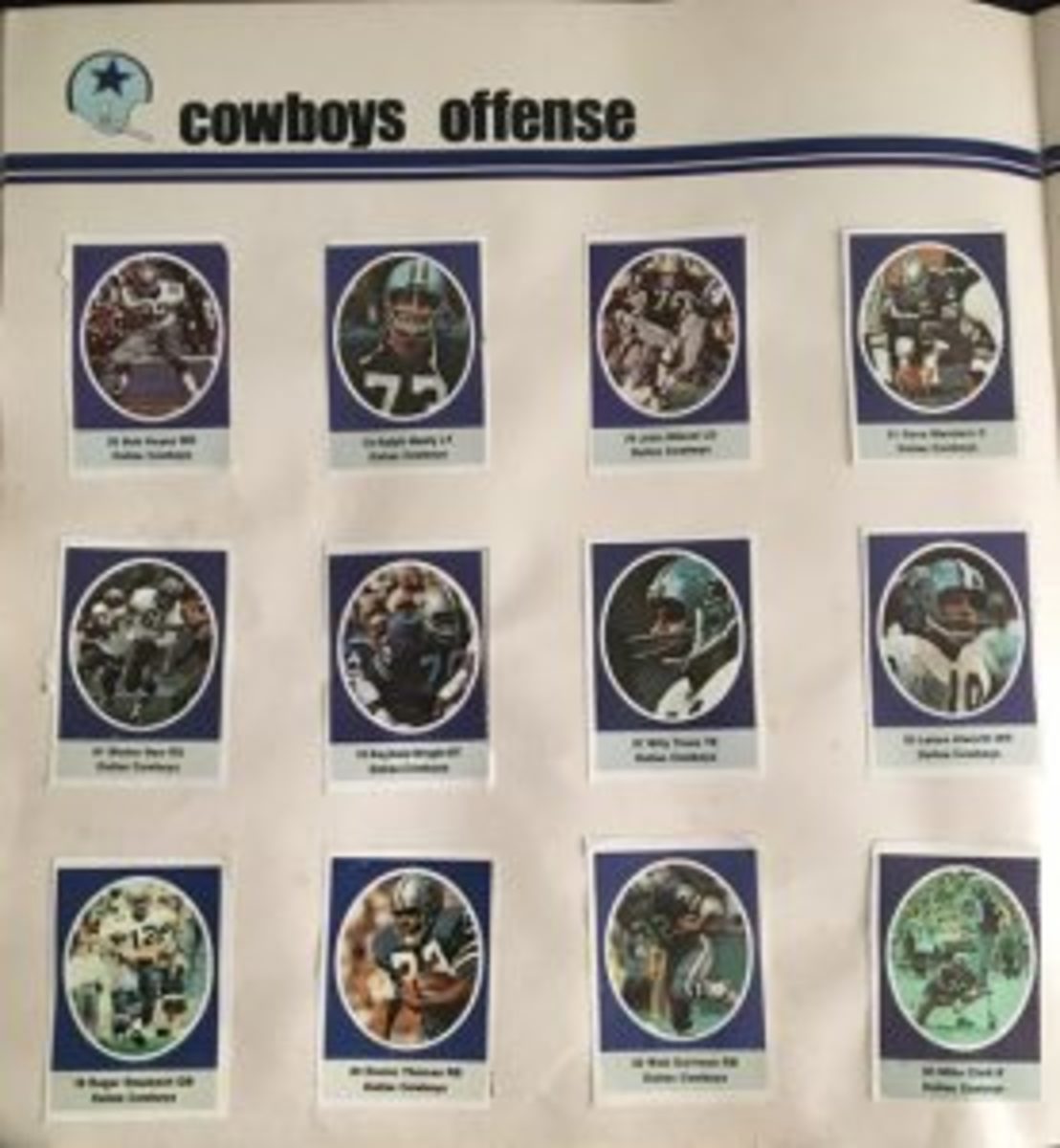 P.A. Sport Collectible Sport Stamps NFL Collection Book Pack SP