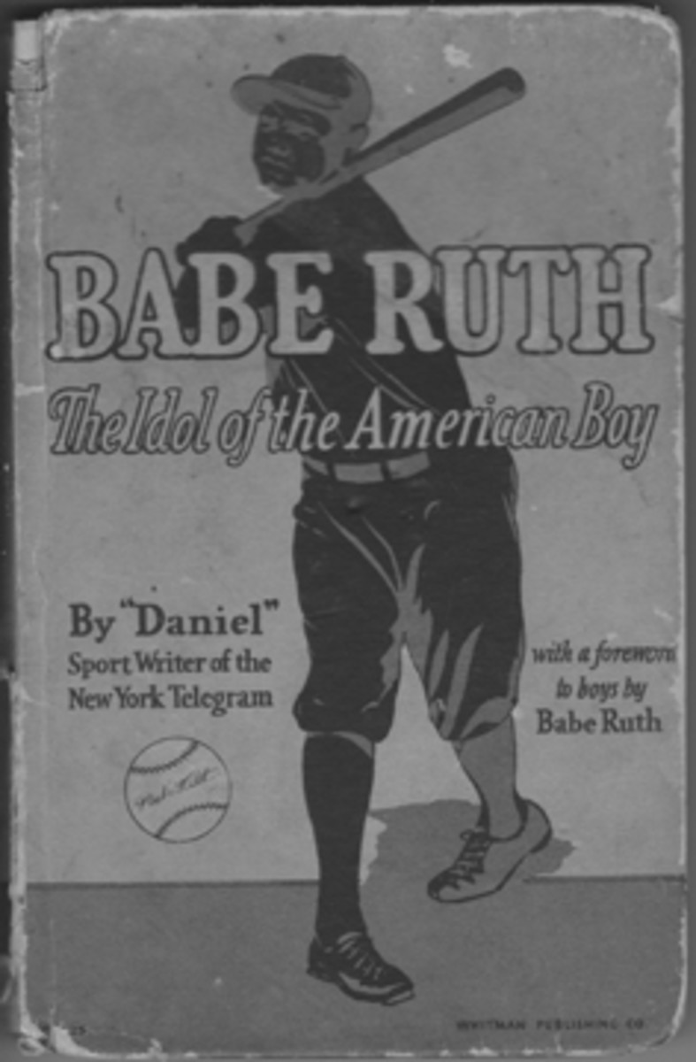 Dan Daniel penned this Ruth biography in 1930s, complete with player reflections of Ruth and images from Charles Conlon. 