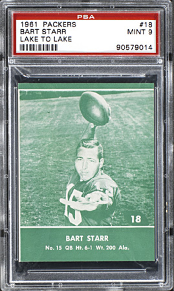 1961 Lake to Lake Green Bay Packers #3 Willie Davis HOF Rookie Card PSA 8  NM-MT