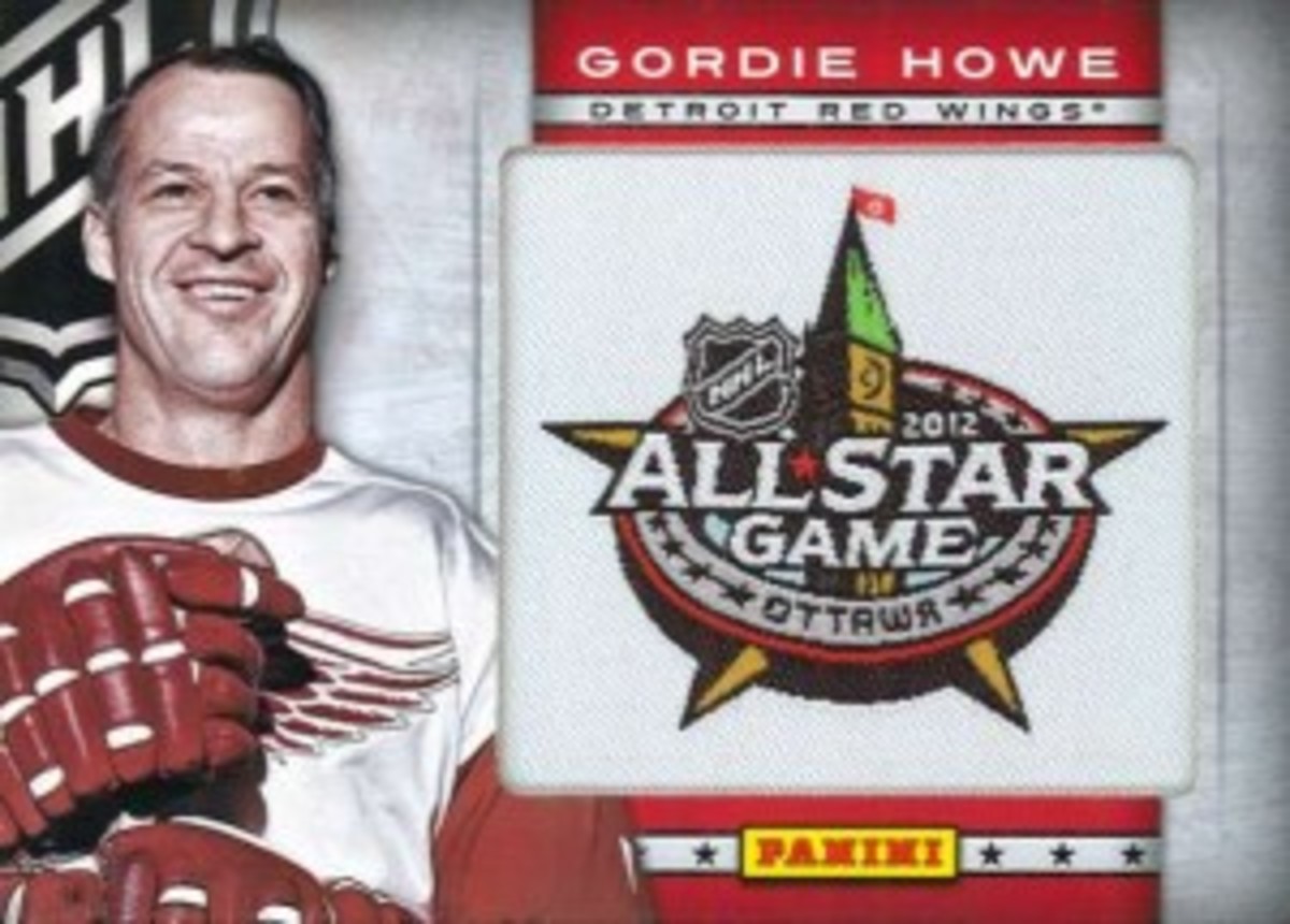 Gordie Howe trading cards