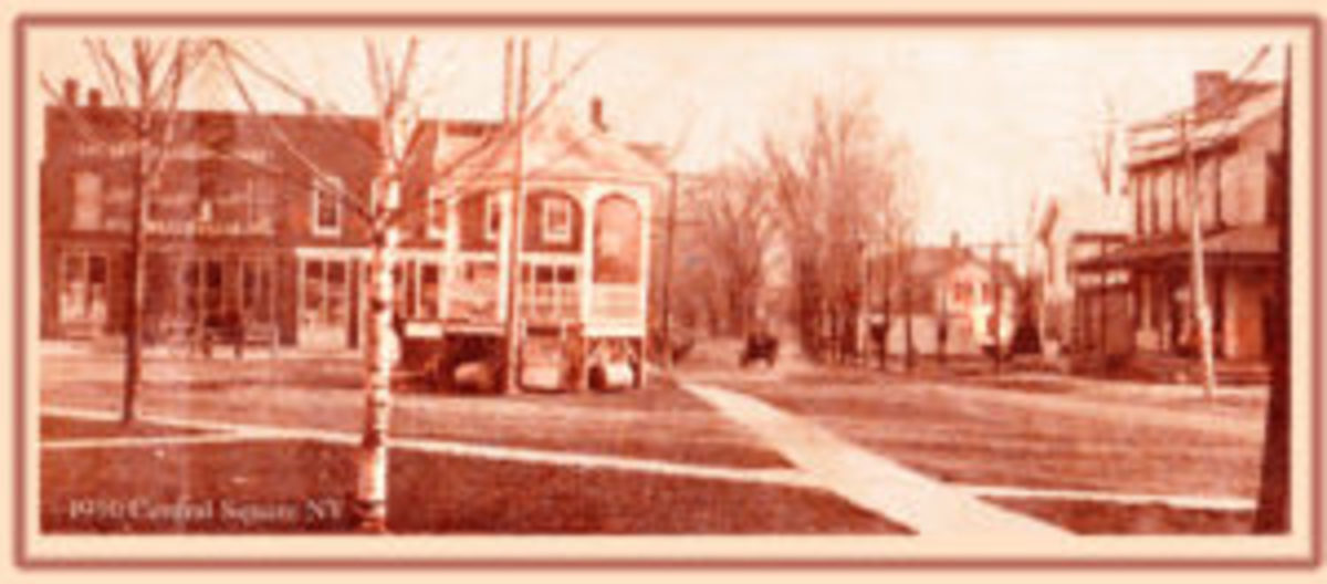  Central Square in 1910. (Image courtesy of Central Square Community Historical Society)