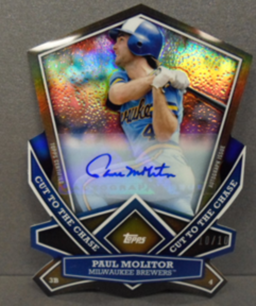 Paul Molitor Cut to the Chase Die Cuts