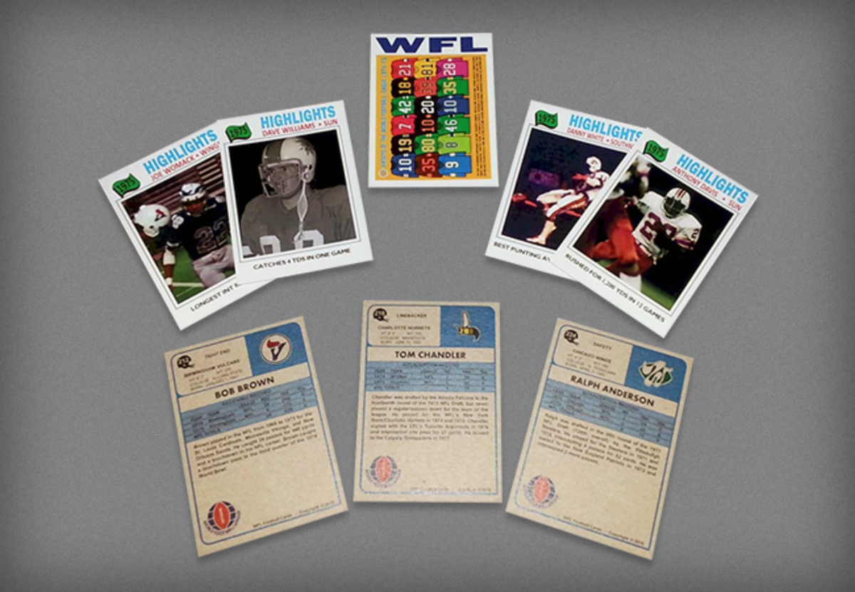 WFL Football Cards - Home