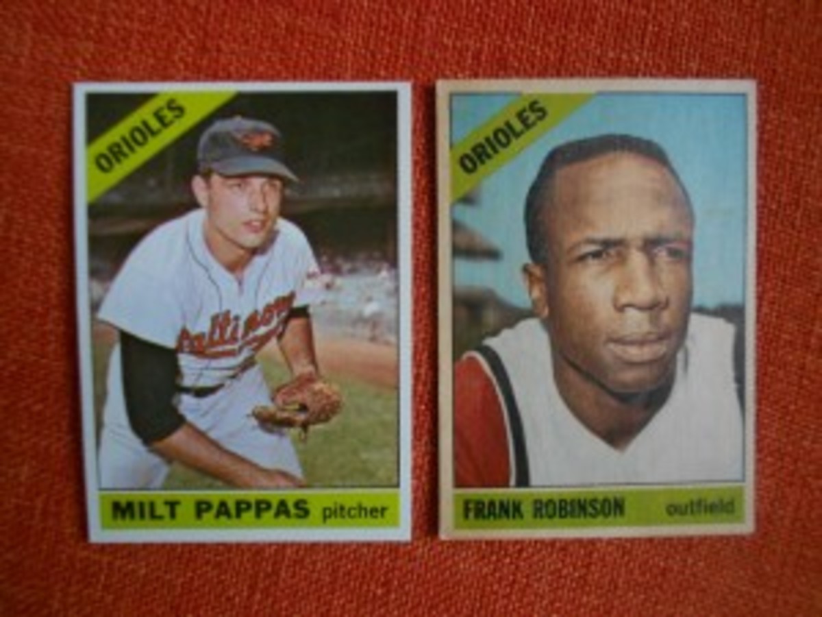 Sold at Auction: 1966 Topps Baseball Card #310 Frank Robinson Orioles