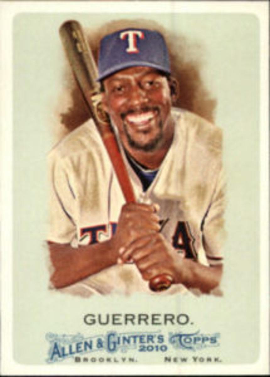  Vladimir Guerrero played one season for the Texas Rangers.
