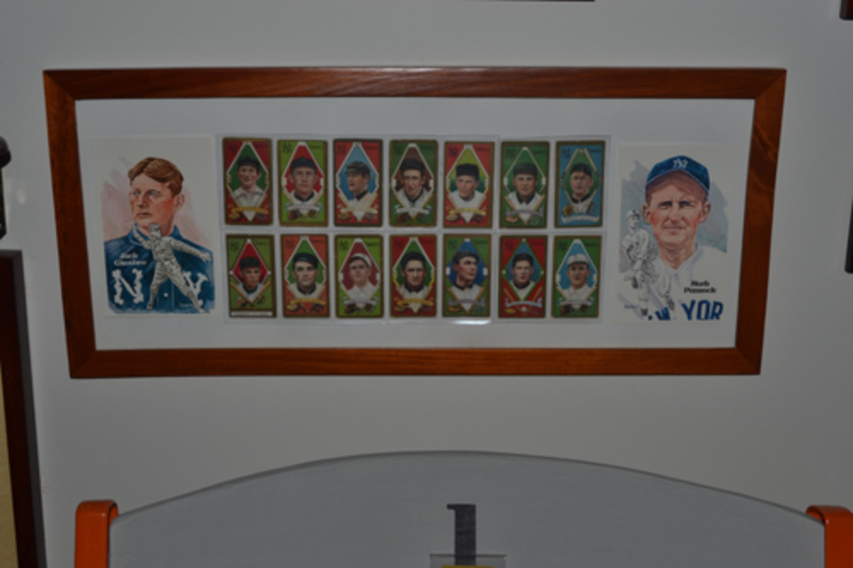 Perez-Steele's Jack Chesbro and Herb Pennock postcards and T-205 Highlander cards