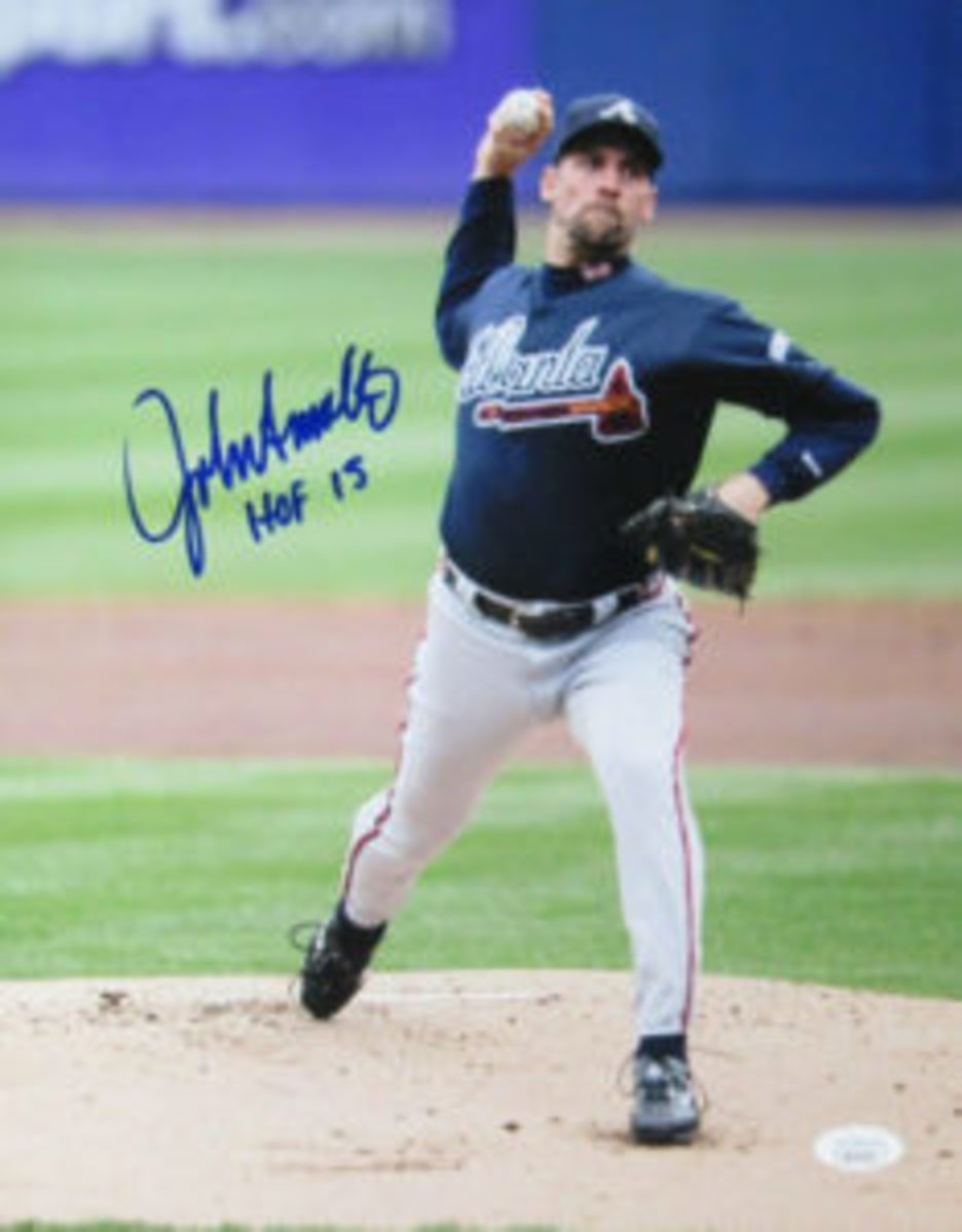  John Smoltz was inducted into the Baseball Hall of Fame in 2015.