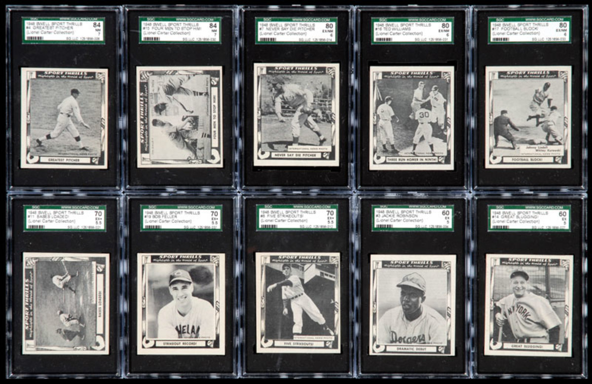 Babe Ruth Story Promoted with 1948 Swell Set