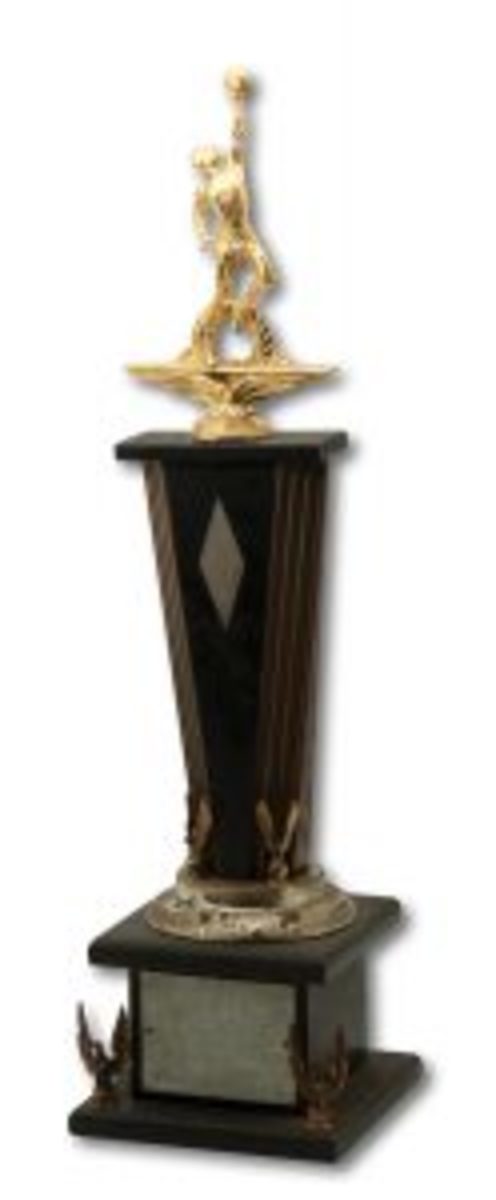Wilt Chamberlain Player of the Year trophy